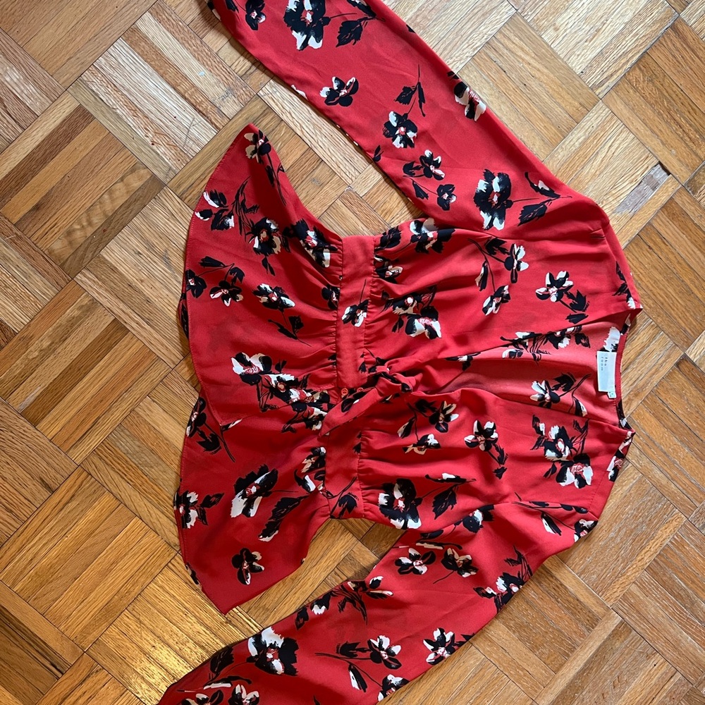 The Room Scarlet Floral Blouse